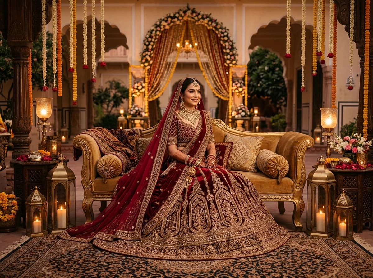 Aafreen Couture Milestone Occasions - Royal Wedding Seated Grandeur